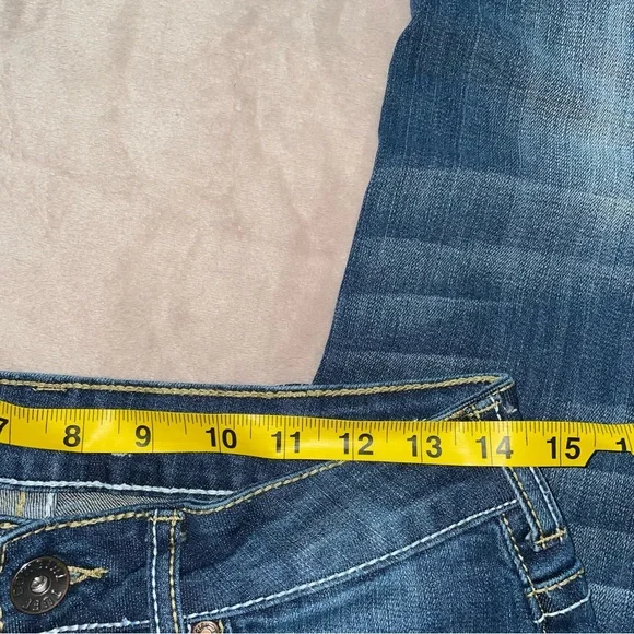 Cowgirl tuff co bootcut Jean W28/L32/1/2 - Picture 9 of 12